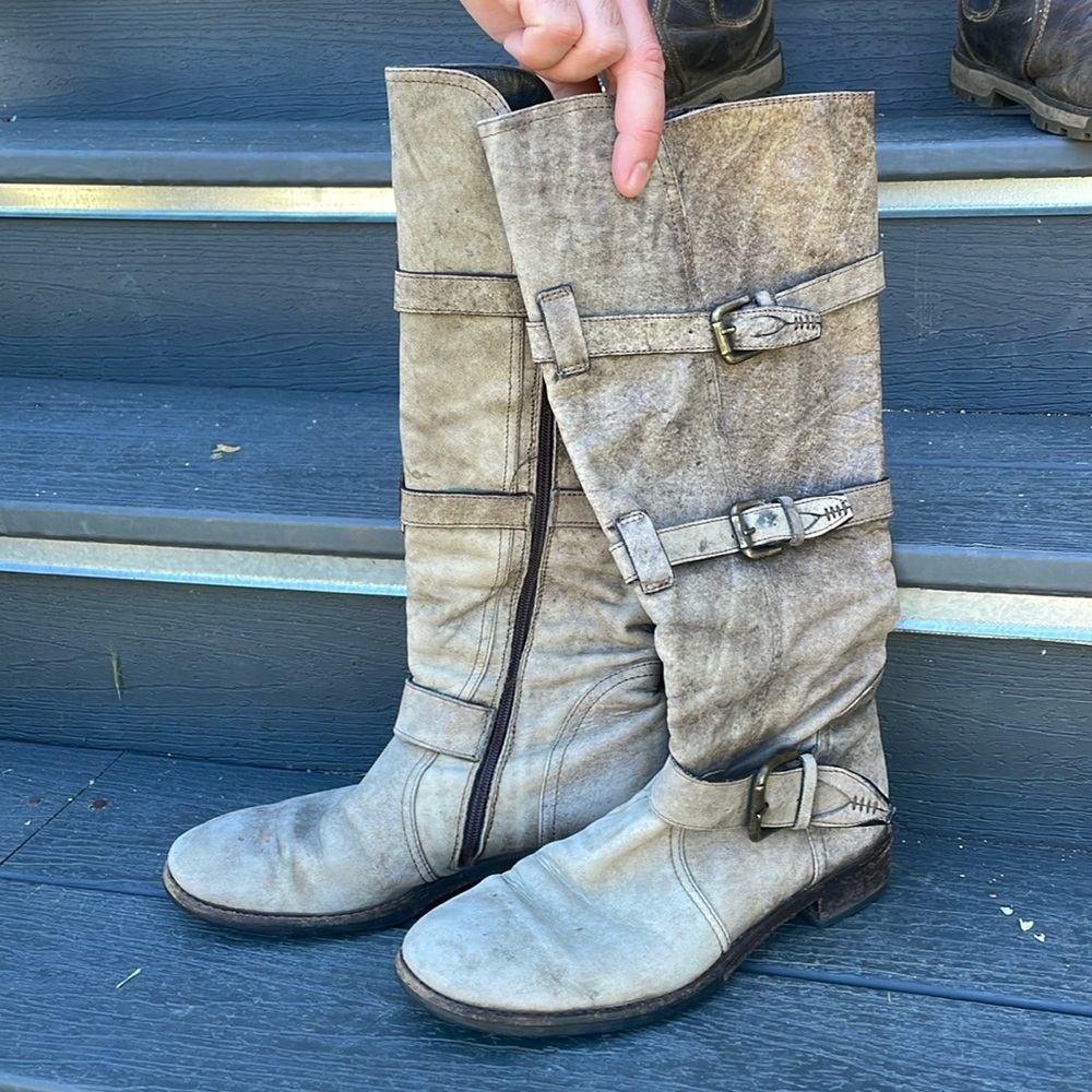 $500 Italian leather boots; SO supple comfortable wear everywhere